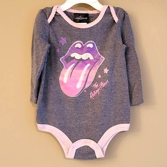 The Rolling Stones long sleeve onesie/bodysuit - Picture 1 of 4